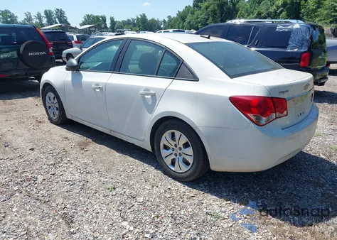 2013 Chevrolet Cruze Ls z USA, uszkodzony, nr VIN 1G1PA5SH1D7304259